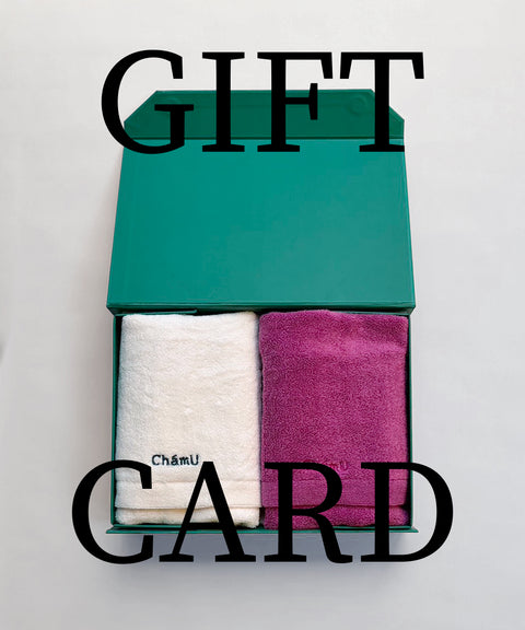GIFTCARD / FACE TOWEL×2