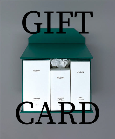 GIFTCARD / FACE LOTION・ACCELERATE SERUM・CREAM