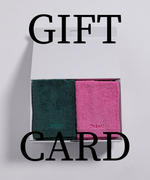 GIFTCARD / FACE TOWEL×2