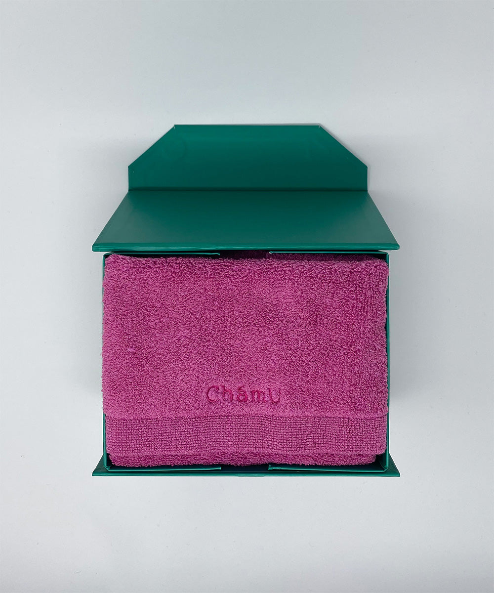 「ChámU」（チャミユ）大判タオルブランケット＆ボディソープセット GIFT SET – ChamU
